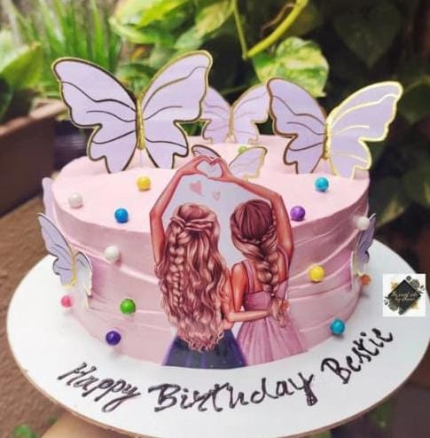 EGGLESS BUTTERFLAY PINEAPPLE CAKE 500 GM.